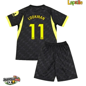 Atletico Madrid Ademola Lookman #11 Vieraspaita Lapsille 2026-27 Lyhythihainen (+ shortsit)
